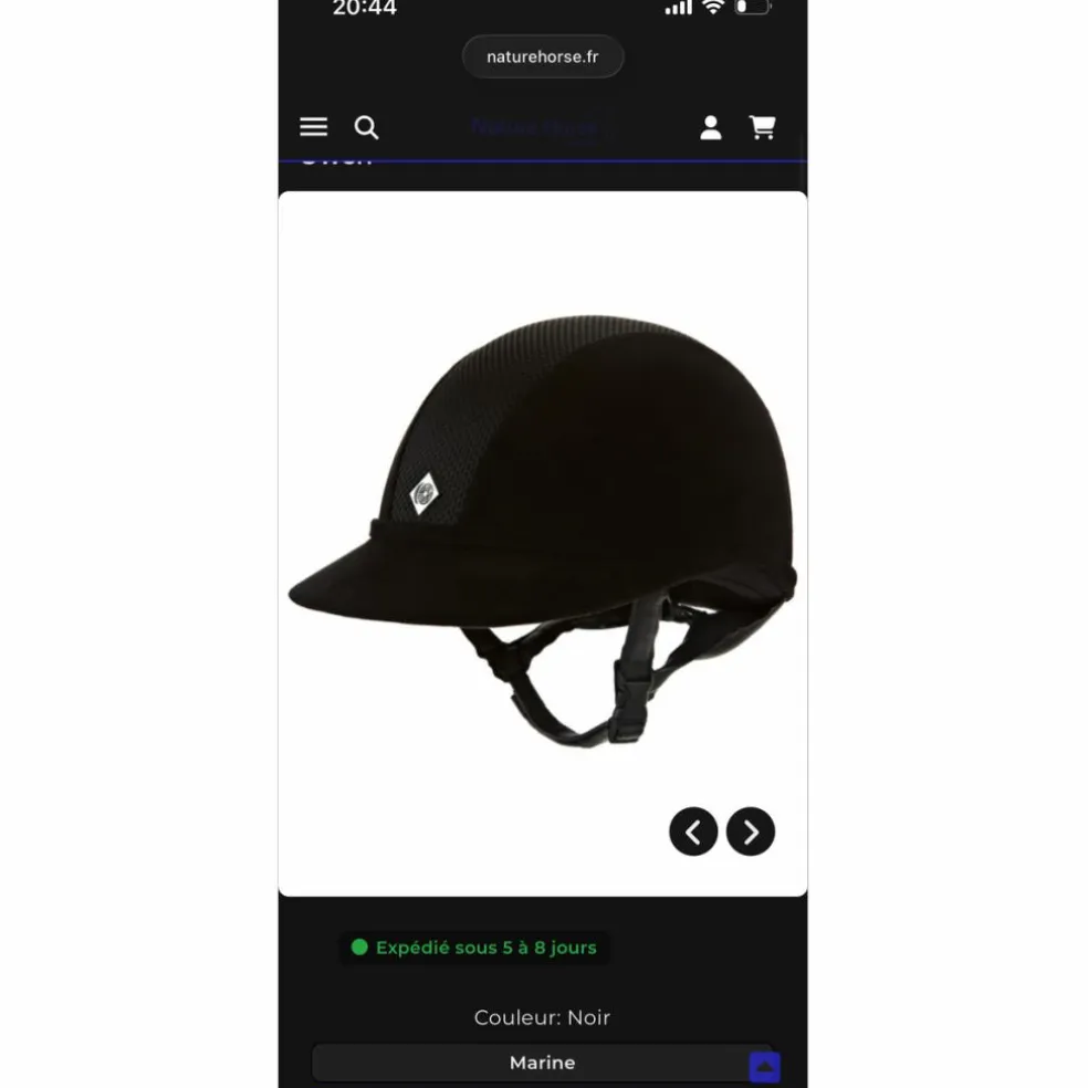 casque Charles owen