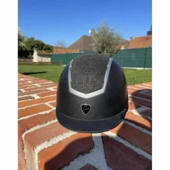 casque Equithème noir