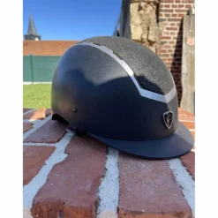 casque Equithème noir