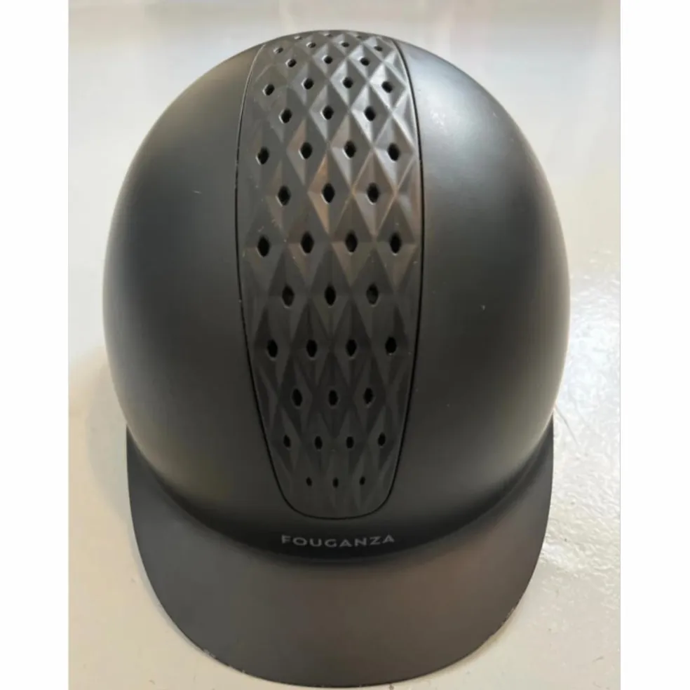 Casque Fouganza 520 noir mat taille 56