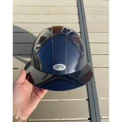 casque gpa easy first lady bleu marine à paillettes