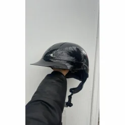 casque GPA global speed air noir gris