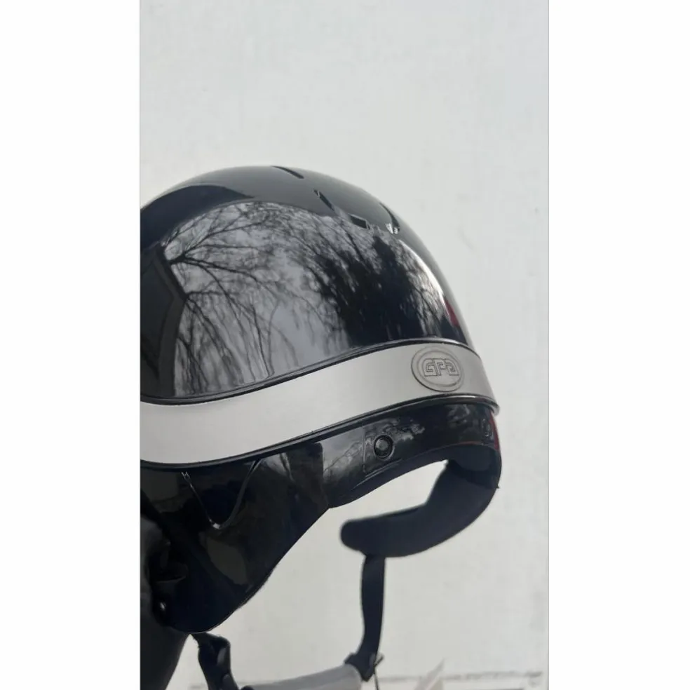 casque GPA global speed air noir gris