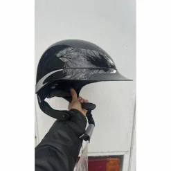 casque GPA global speed air noir gris