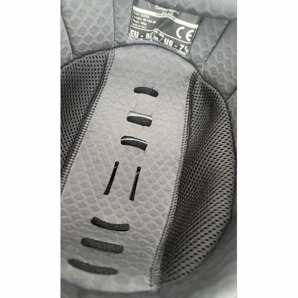 casque GPA global speed air noir gris
