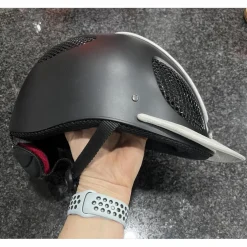 Casque gpa speed air leather noir/gris Taille 58 (59 GPA)