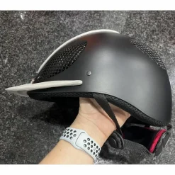 Casque gpa speed air leather noir/gris Taille 58 (59 GPA)