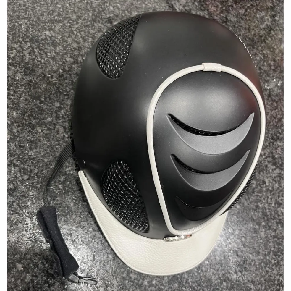 Casque gpa speed air leather noir/gris Taille 58 (59 GPA)