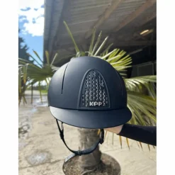 Casque KEP Bleu Marine Grande visière