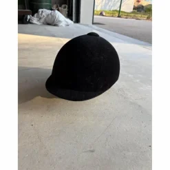 Casque équitation Adulte et Enfant - 140 velours noir