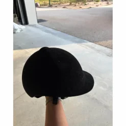 Casque équitation Adulte et Enfant - 140 velours noir
