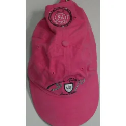 Casquette rose Fouganza