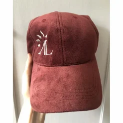casquette velour rouge AL