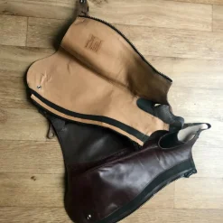 Chaps Ariat cuir marron