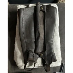 Chaps brun mollet fin