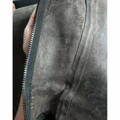 Chaps brun mollet fin