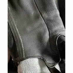 Chaps brun mollet fin