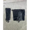 chaps cuir noir