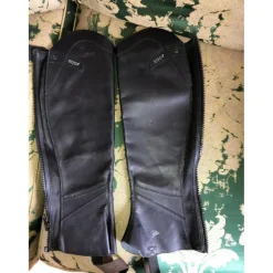 Chaps cuir noir Ego7