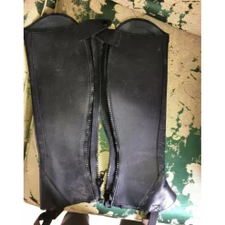 Chaps cuir noir Ego7