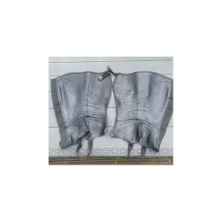 chaps cuir noires