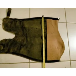 Chaps cuir noires