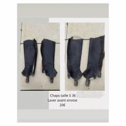 chaps en cuir