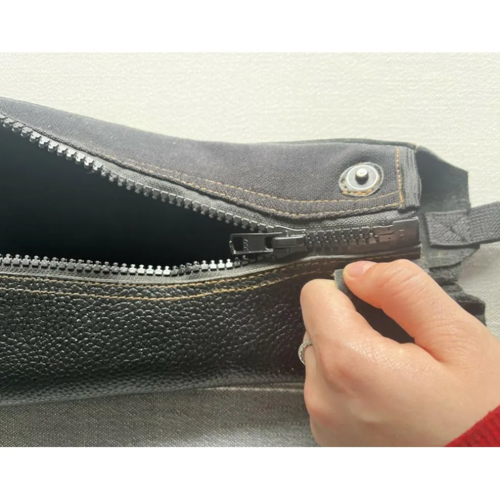 Chaps en cuir de vache haute qualité