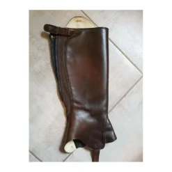 Chaps en cuir havane taille S