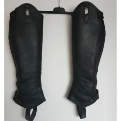 Chaps Fellini cuir noir