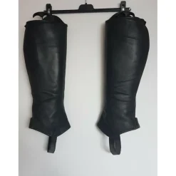 Chaps Fellini cuir noir