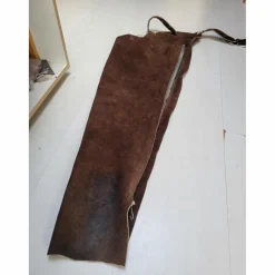 Chaps longues en cuir