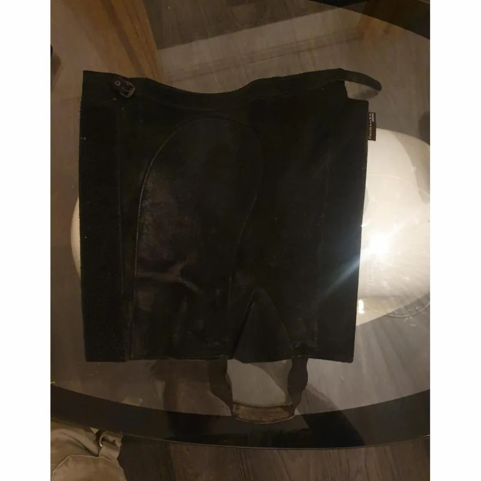 Chaps M en cuir de vachette ajustable fouganza