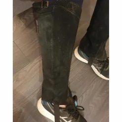 Chaps M en cuir de vachette ajustable fouganza