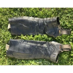 chaps noir detaille paillette