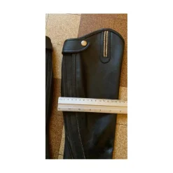 Chaps noire L glitter / strass