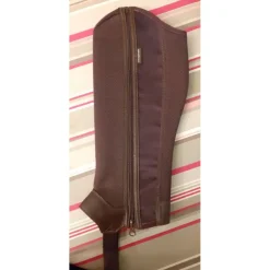 Chaps Équitation adulte 100 mesh marron