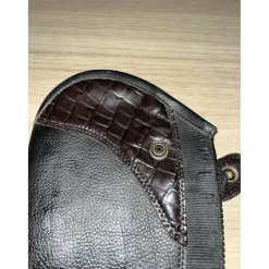 Chaps Steeds (kramer) noir et marron en cuire