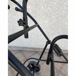Chariot Porte-selle double pliable Inatake noir