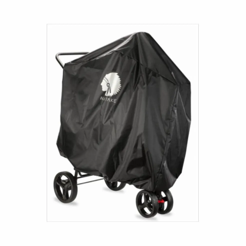 Chariot Porte-selle double pliable Inatake noir