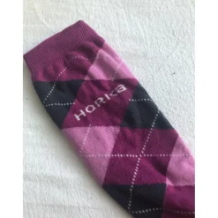 Chaussettes Horka Rose et Gris