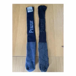 Chaussettes Pikeur laine noires et bleues
