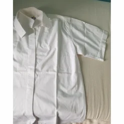 Chemise blanche manches courtes