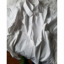 Chemise blanche manches courtes