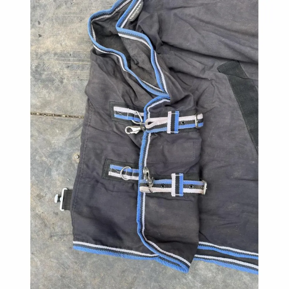 Chemise equitheme coton bleu marine 5,9