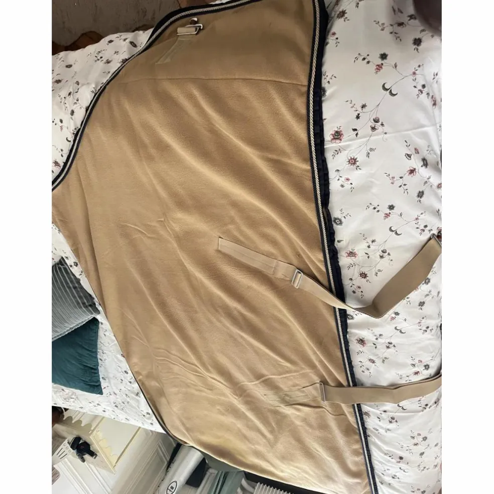 Chemise polaire avec sangles croisées beige 155 CM