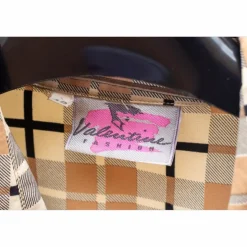 Chemisier motif équestre - jockey - vintage - équitation - Taille M