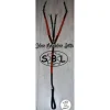 Collier chasse martingale noir orange