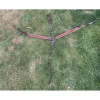 Collier de chasse à élastique bordeaux