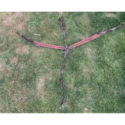 Collier de chasse à élastique bordeaux